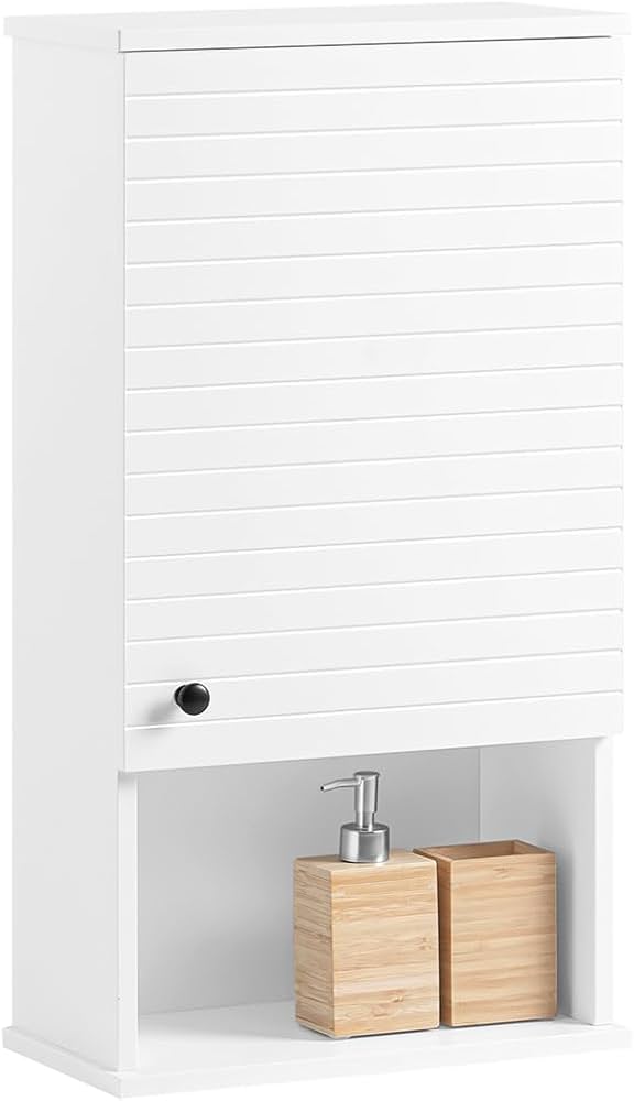 Amazon.co.jp: SoBuy 吊り戸棚 収納 壁掛け棚 吊戸棚 幅40*奥行21*高さ