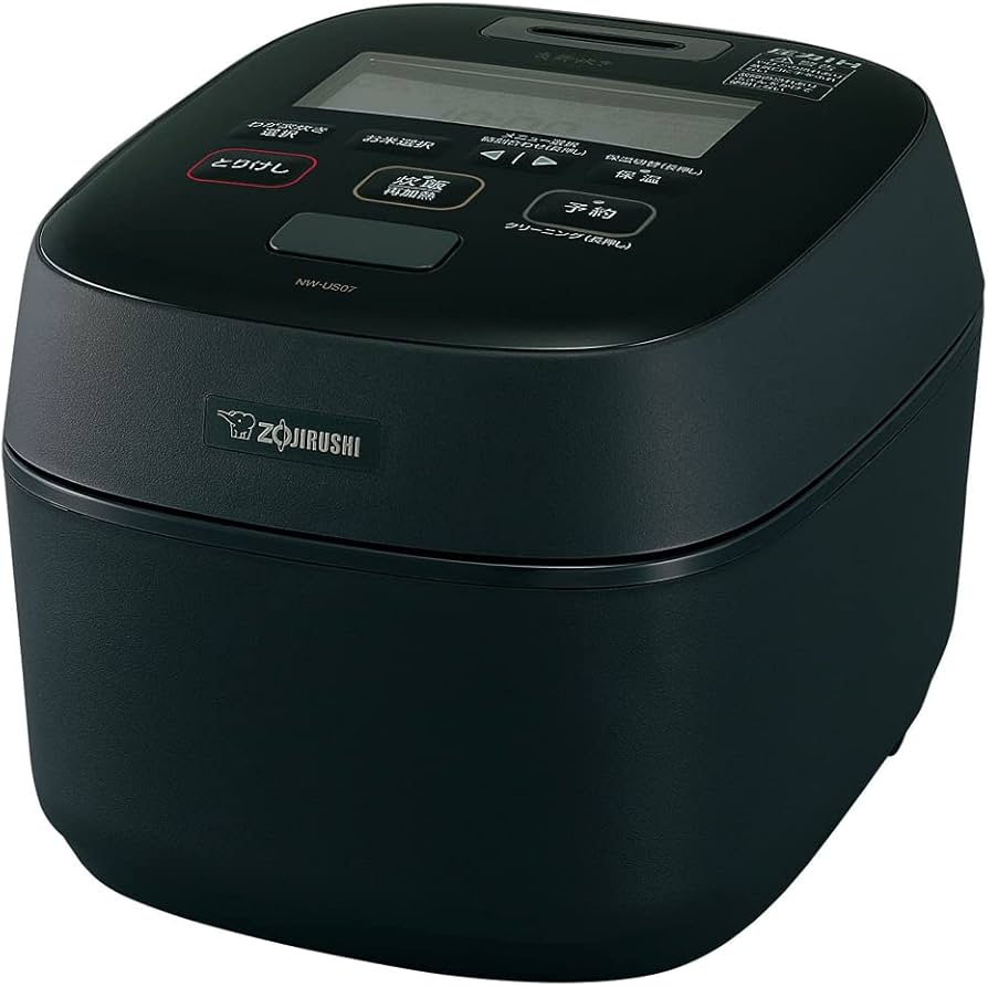 Amazon | 象印マホービン 炊飯器 4合炊き 炎舞炊き 濃墨 NW-US07-BZ