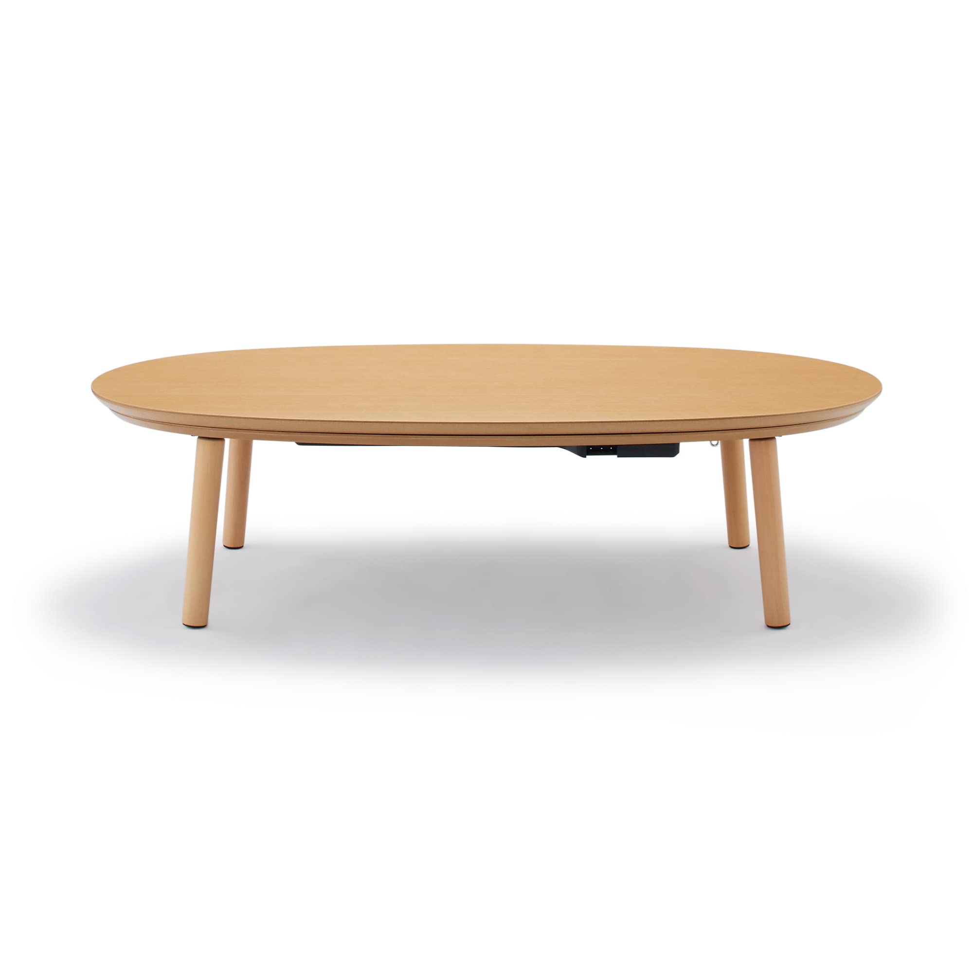 Amazon | 無印良品 楕円こたつ ナチュラル 134×77×35cm MJ-KD2-N