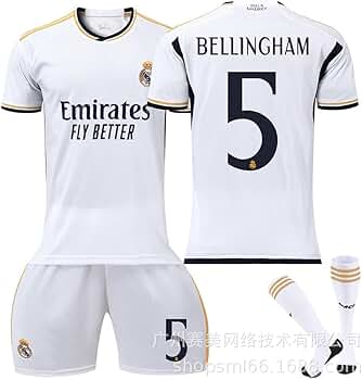 Amazon.co.jp: ベリンガム ユニフォーム サッカー ユニフォーム 23-24