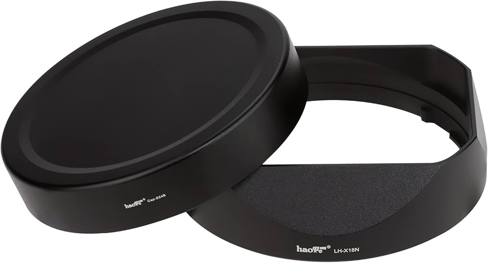 Amazon | Haogeレンズフードメタルスクエアバヨネット にとって に適用