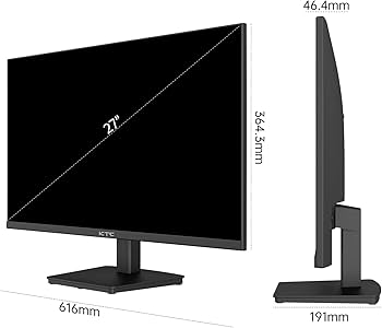 Amazon.com: KTC 27 Inch 4K UHD Computer Monitor, IPS 3840×2160