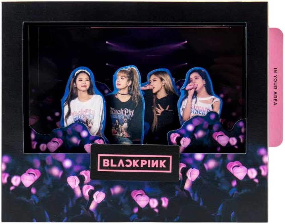 Amazon.co.jp: 【YG公式】 BLACKPINK POP-UP CARD ブラックピンク