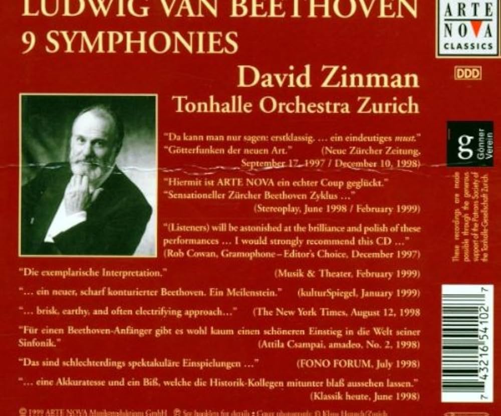 Amazon.com: Beethoven: The Nine Symphonies: CDs & Vinyl