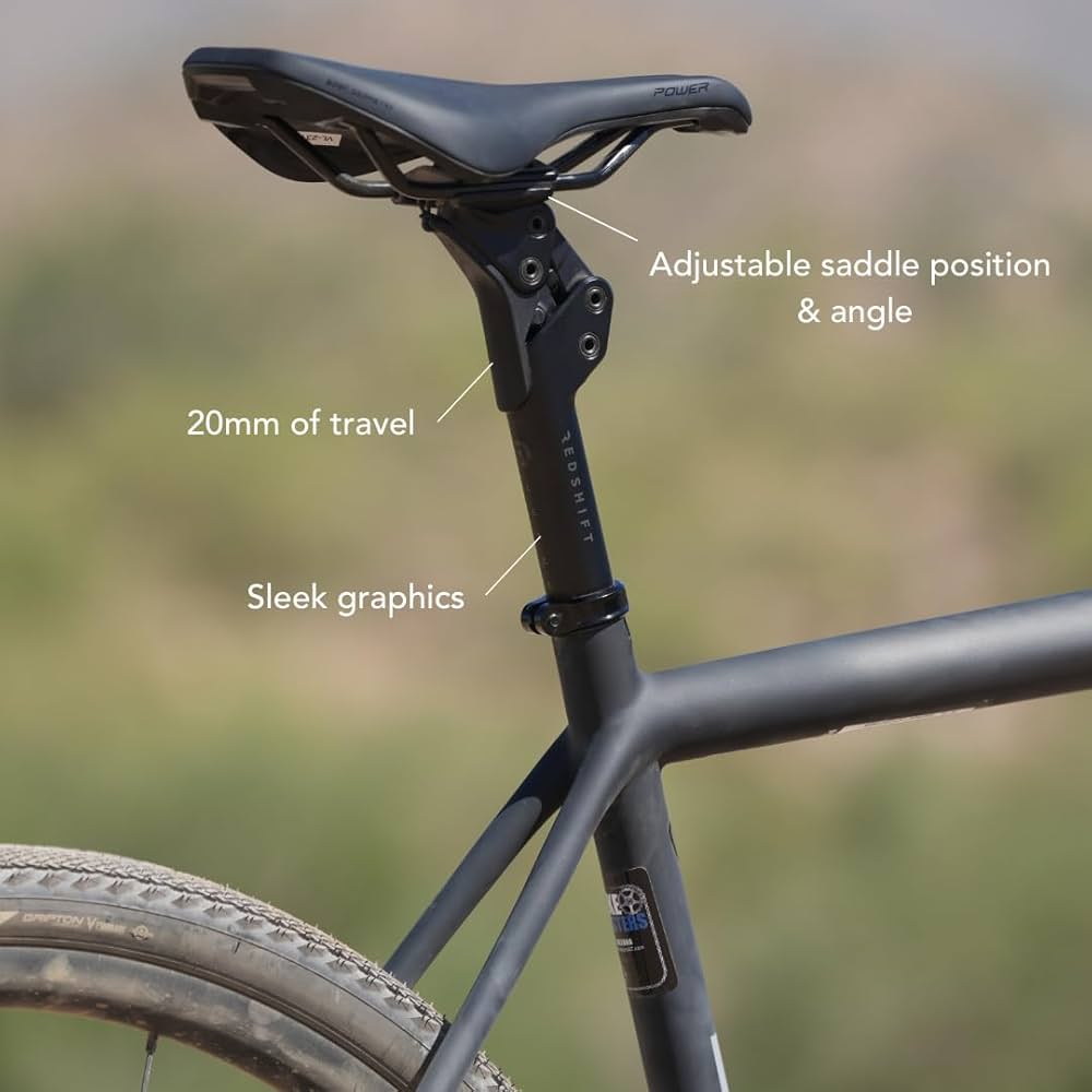 Amazon.com : Redshift ShockStop PRO Race Bike Suspension Seatpost