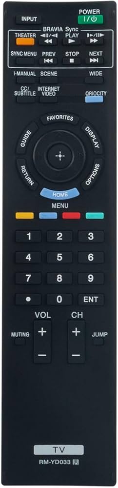Amazon | RM-YD033 RM-YD040 交換用リモコン Sony Bravia TV KDL