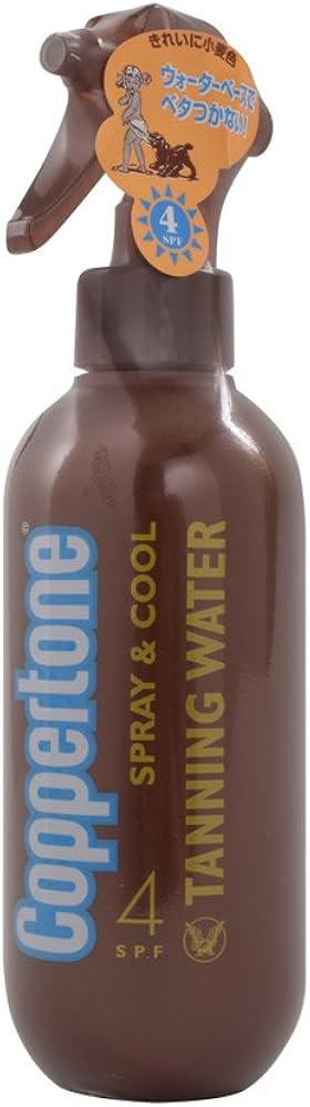 Amazon.co.jp: Coppertone Tanning Water SPF4 6.8 fl oz (200 ml