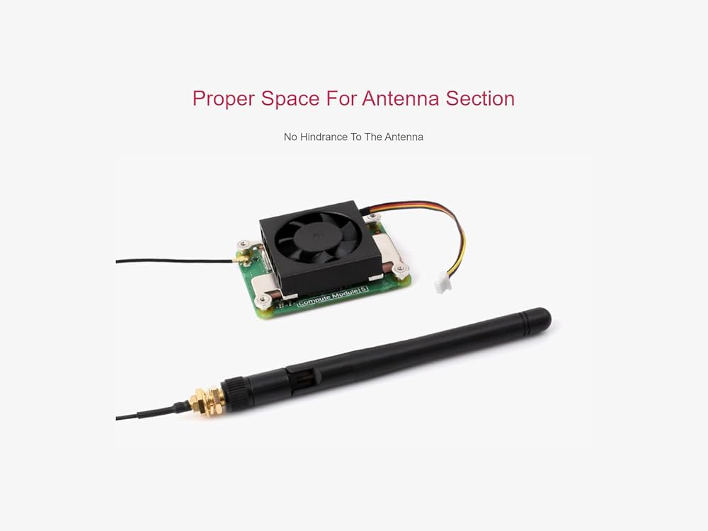 Amazon.co.jp: Waveshare Raspberry Pi CM5冷却ファン、500010%RPM、5V