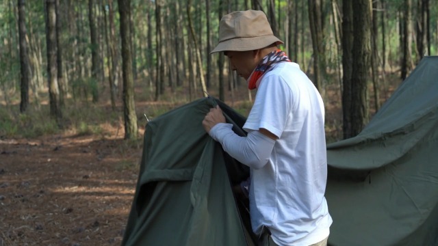 Amazon.co.jp: Vidalido ヴィダリド パップテント tc 軍幕テント ソロ