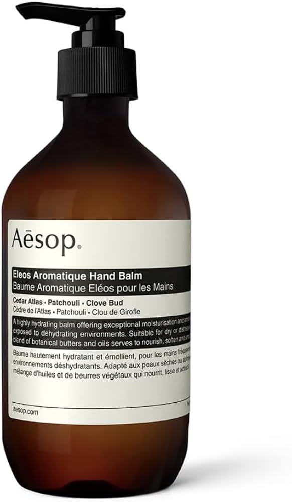 Amazon.com : Aesop Eleos Aromatique Hand Balm | Hydrating Balm For