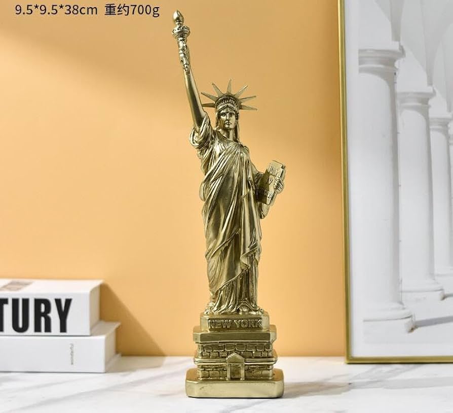 Amazon.co.jp: MOMOAO 自由の女神像 装飾品 レトロ 自由の女神 高さ約