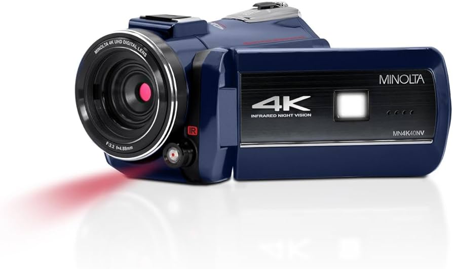 Amazon.com : Minolta Camcorder - 4K Ultra HD, 30MP Photos, Night