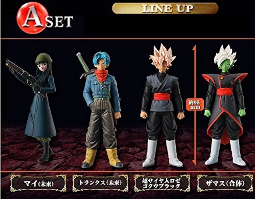 Amazon.co.jp: HG ドラゴンボール超 “未来”トランクス編 Aセット 完成