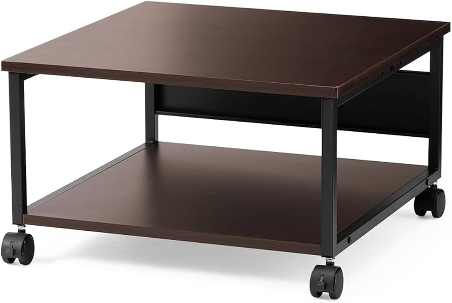 Amazon.co.jp: サンワダイレクト プリンター台 キャスター付き 幅60