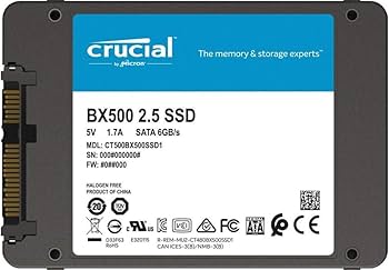 Amazon.com: Crucial BX500 500 GB Solid State Drive - 2.5