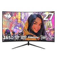 Amazon.co.jp: Z Z-Edge 湾曲ゲーミングモニター 27インチ 165/144Hz