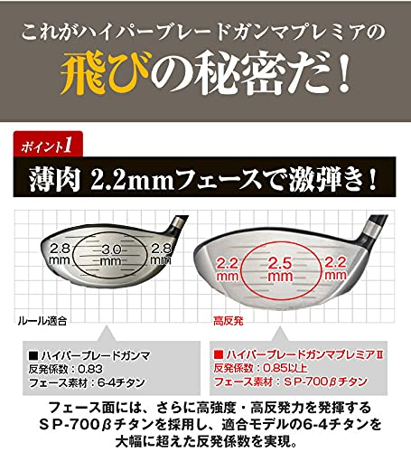Amazon.co.jp: ワークスゴルフ【 ハイパーブレードガンマ プレミア2