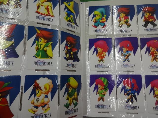 ファイナルファンタジー5カードコレクションホロ4枚セット Amazon.co