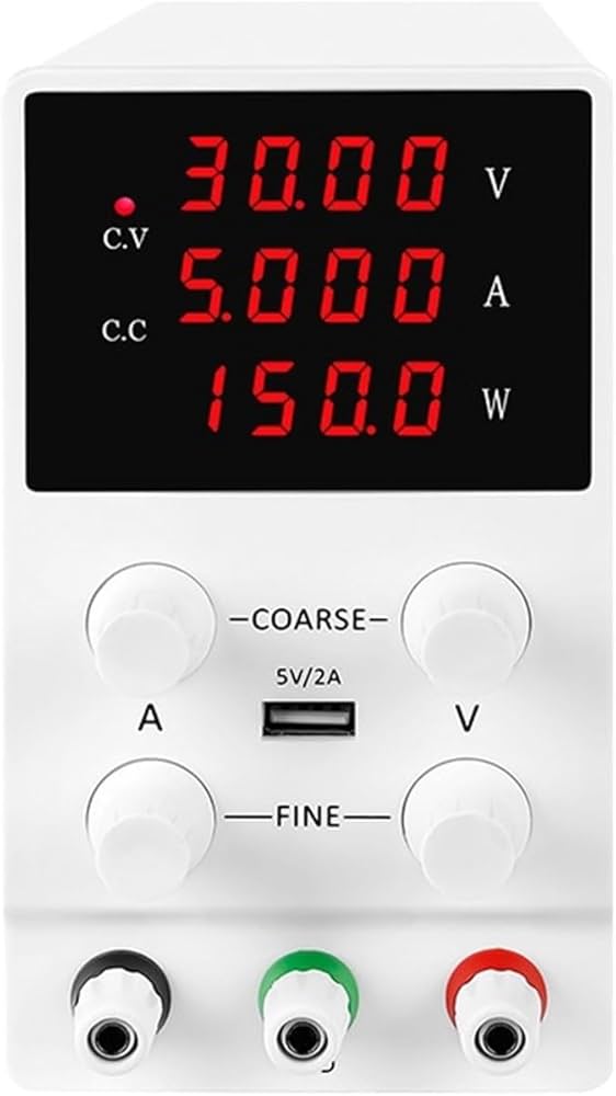 Amazon.co.jp: プログラマブルDC電源 30V 10A 安定化スイッチング DC