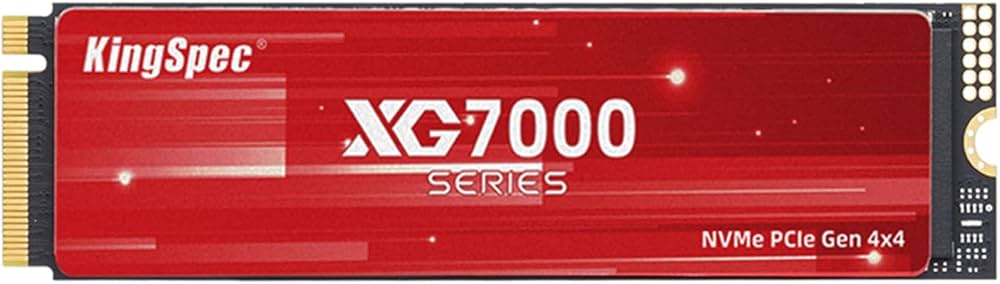 Amazon | KingSpec SSD M.2 NVMe 2280 PCIe Gen 4.0 x 4 最大読込