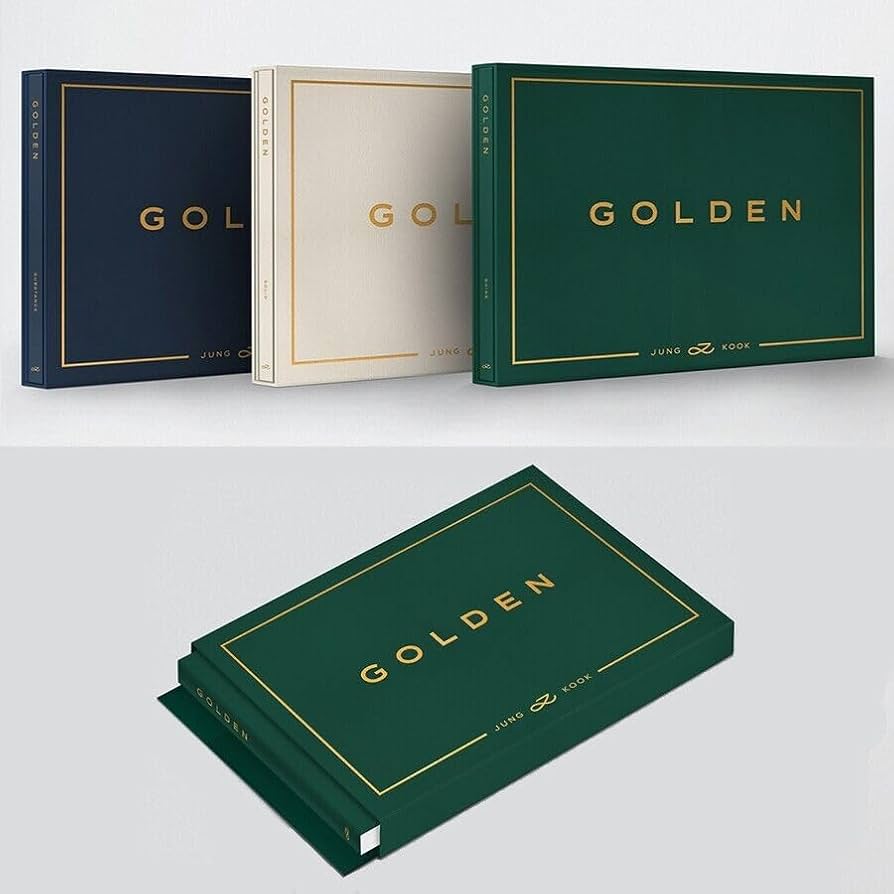 Amazon.com: JUNGKOOK [GOLDEN] Album (SHINE + SOLID + SUBSTANCE - 3