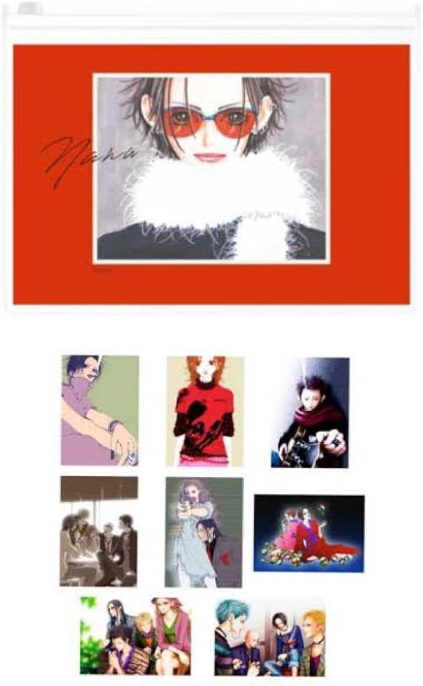Amazon.co.jp: 矢沢あい展 NANA スライドポーチ付き ポストカード