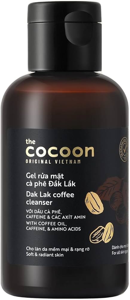 Amazon.com : Cocoon Dak Lak Coffee Cleanser, Vegan Facial Cleanser