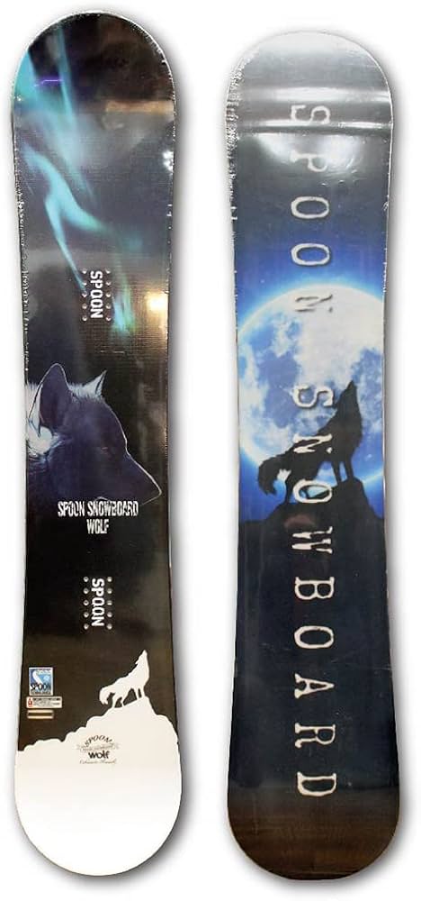 Amazon | スノーボード スノボー 板 SPOON WOLF 2023 モデル メンズ