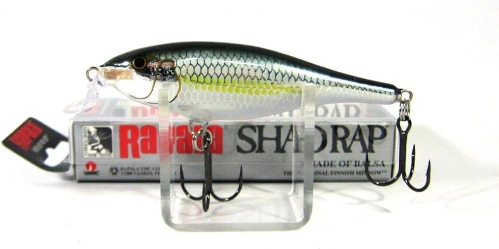 Amazon.co.jp: Rapala(ラパラ) シャッド シャロー シャッドラップ 7cm