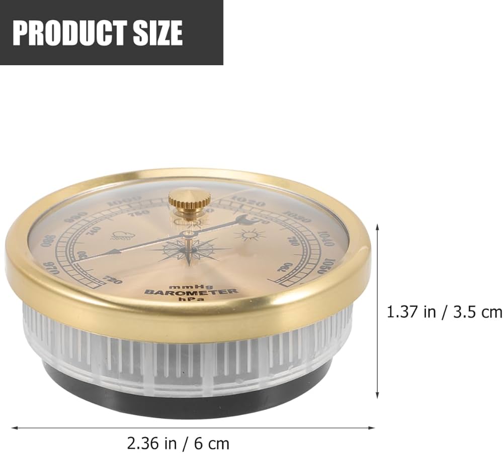 Amazon.com : Aneroid Barometer, Indoor Barometer Weather Station