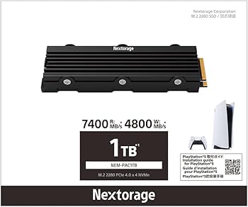 Amazon | Nextorage 日本メーカー NEM-PAシリーズ 1TB PS5対応
