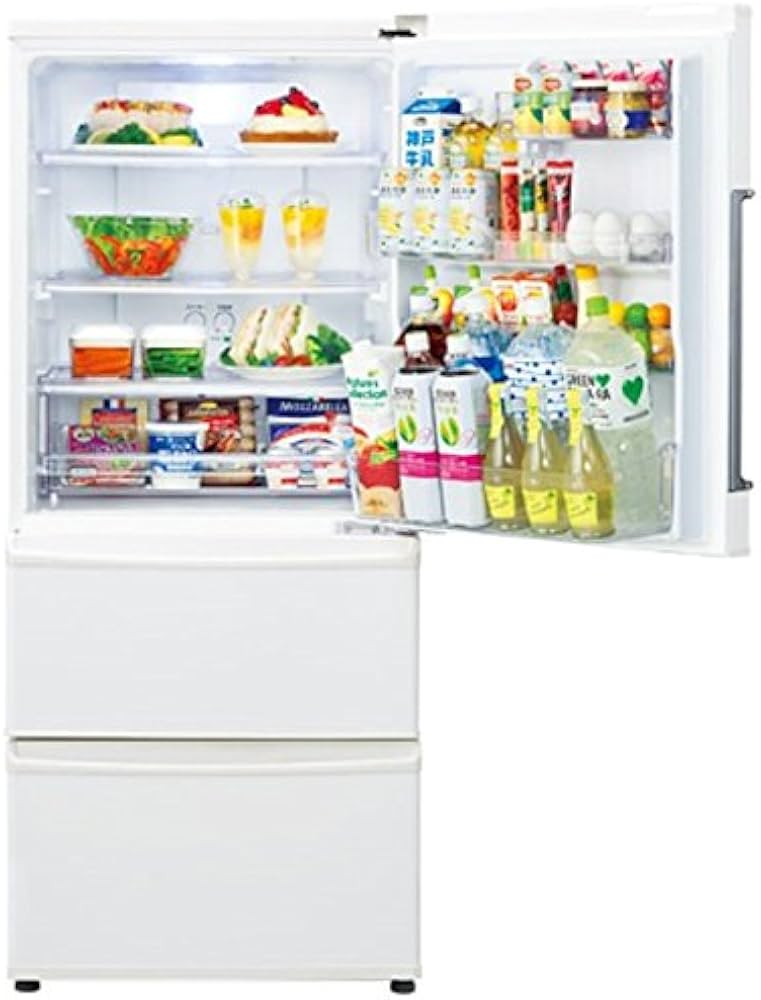 Amazon.co.jp: アクア 272L 3ドア冷蔵庫（ナチュラルホワイト）【右