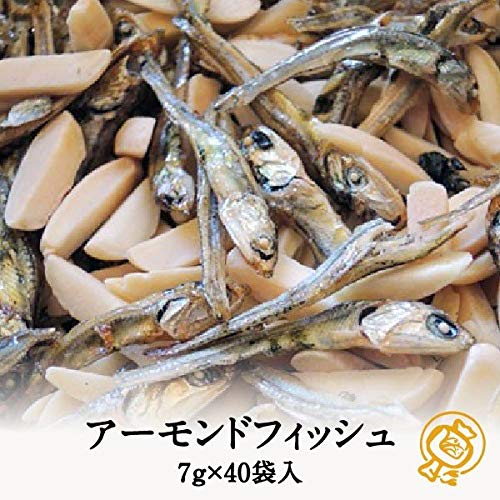 Amazon.com : Fujisawa Shoji almond Fish 7gX40 bags : Grocery