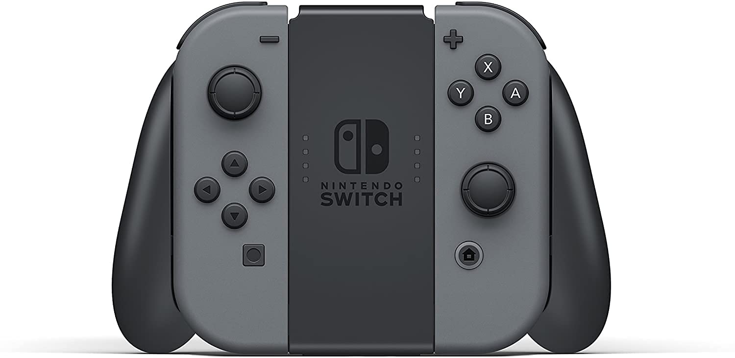Nintendo Switch Console with Gray Joy-Con (Japanese Version