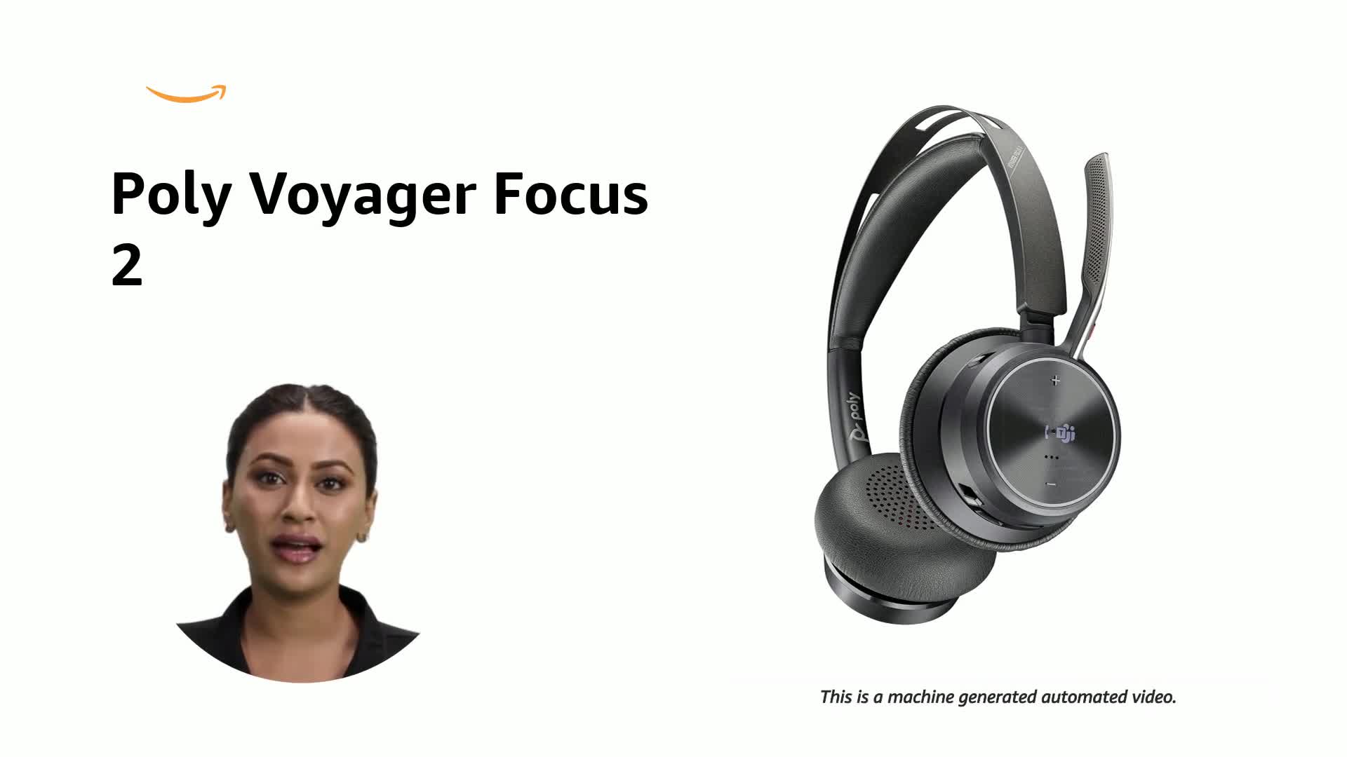 POLY-Voyager Focus 2 Uc USB-A Headset (Plantronics)-Dual-Ear