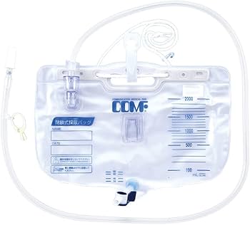 閉鎖式採尿バック2000ml 17個 閉鎖式採尿バック2000ml 17個 閉鎖式採尿