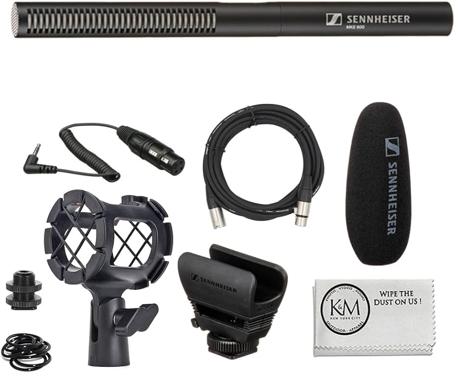Amazon.com: Sennheiser MKE 600 Shotgun Microphone Bundled with