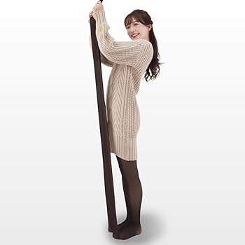 Amazon | [YOUBE] 裏起毛着圧タイツ レディース 極暖 透け感 防寒