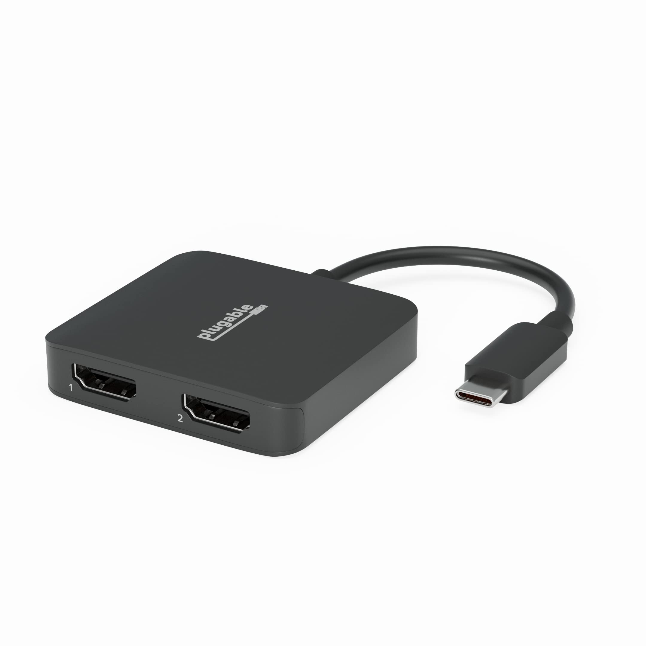 Amazon.co.jp: Plugable USB-C デュアル HDMI 変換アダプタ MST 対応 2