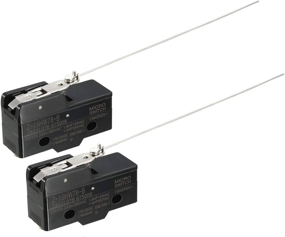 Amazon.co.jp: uxcell ロンスチールワイヤーレバータイプマイクロ