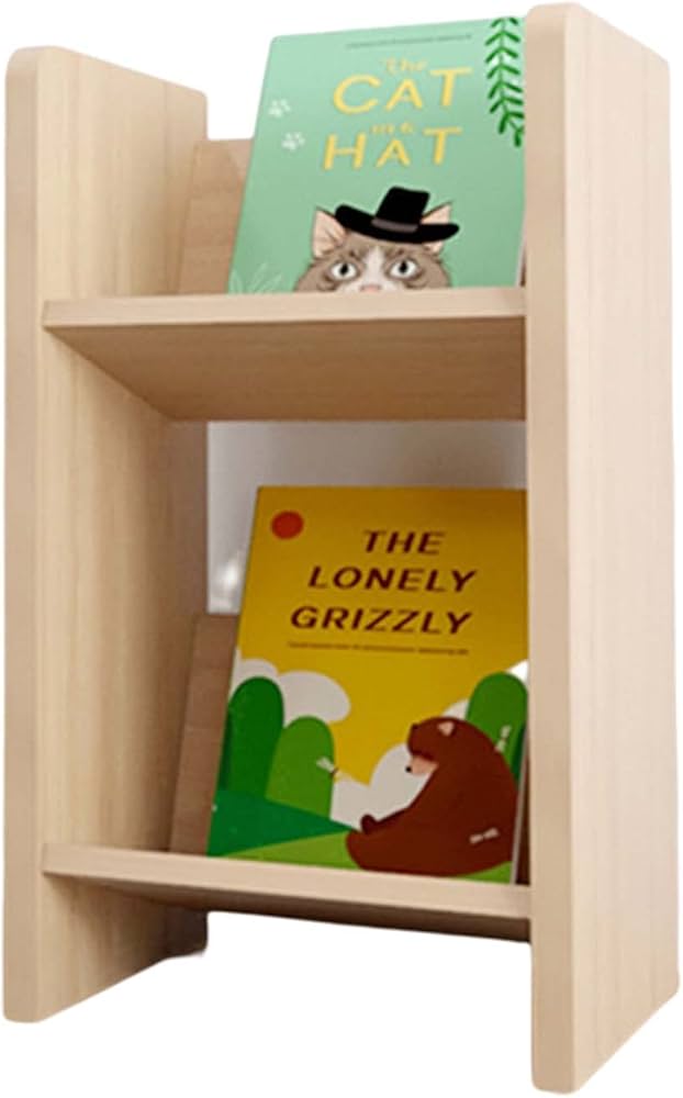 Amazon.co.jp: 絵本棚 絵本ラック 子供 本棚 木製 大容量 ブックラック