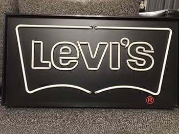 Amazon.co.jp: デッドストックリーバイスネオンサイン : 文房具