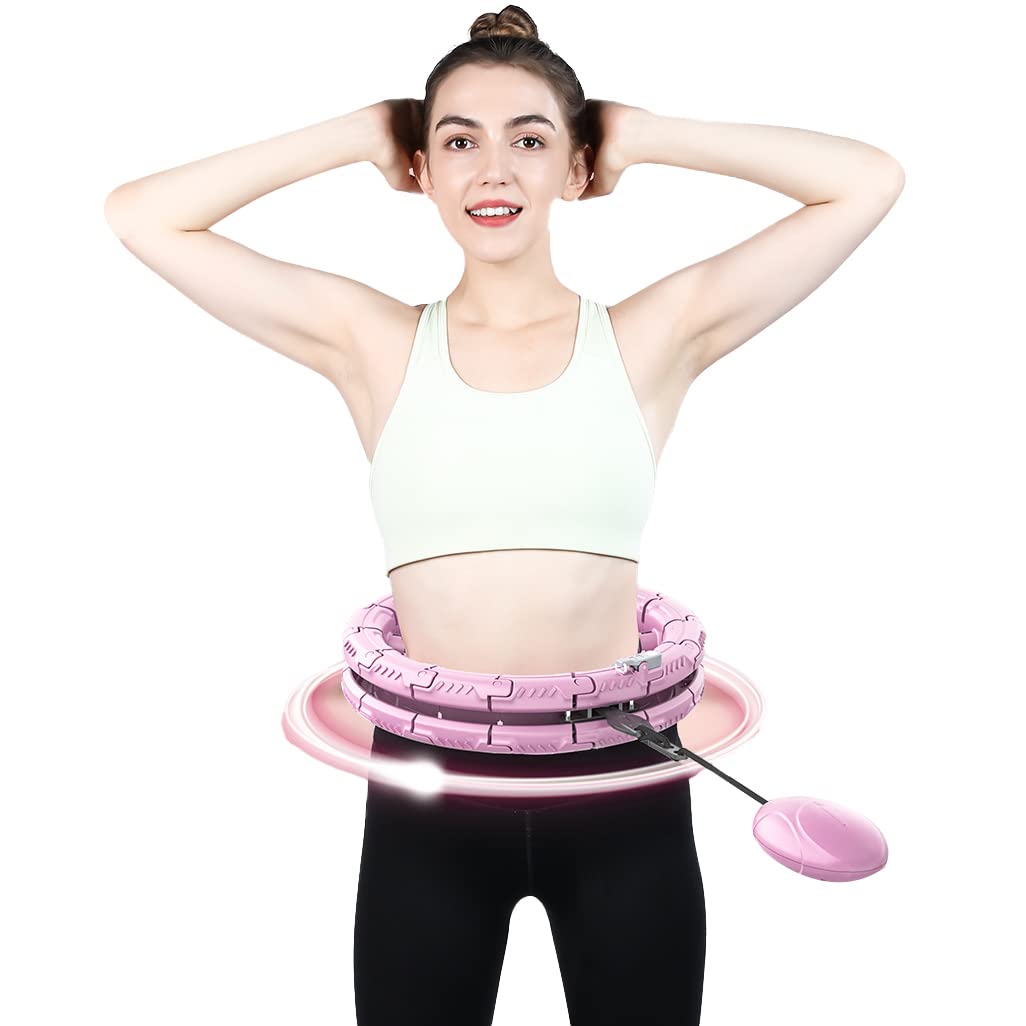 Amazon | スマートフラフープ ダイエット エクササイズ ウェスト 24