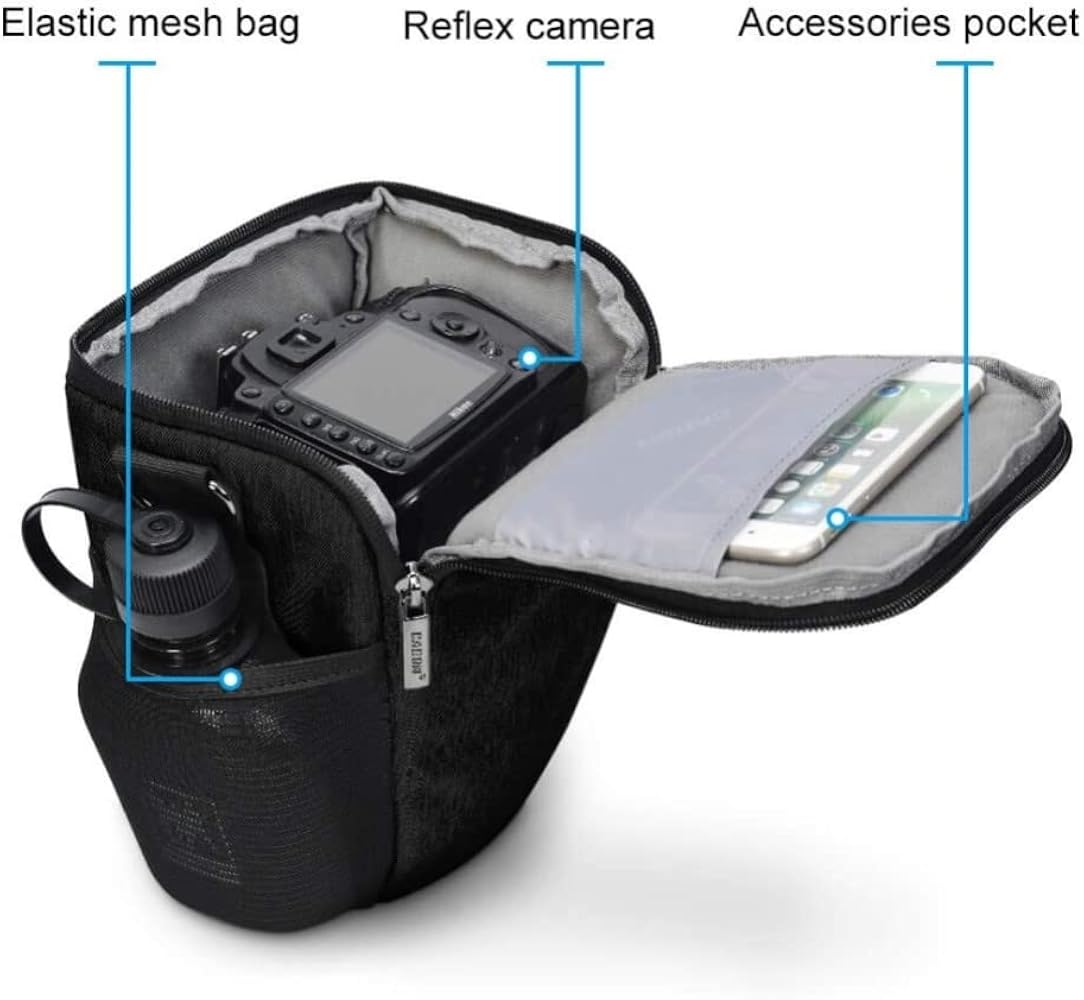 Amazon.co.jp: AFGRAPHIC カメラケース 防水 耐衝撃 三角形 ショルダー