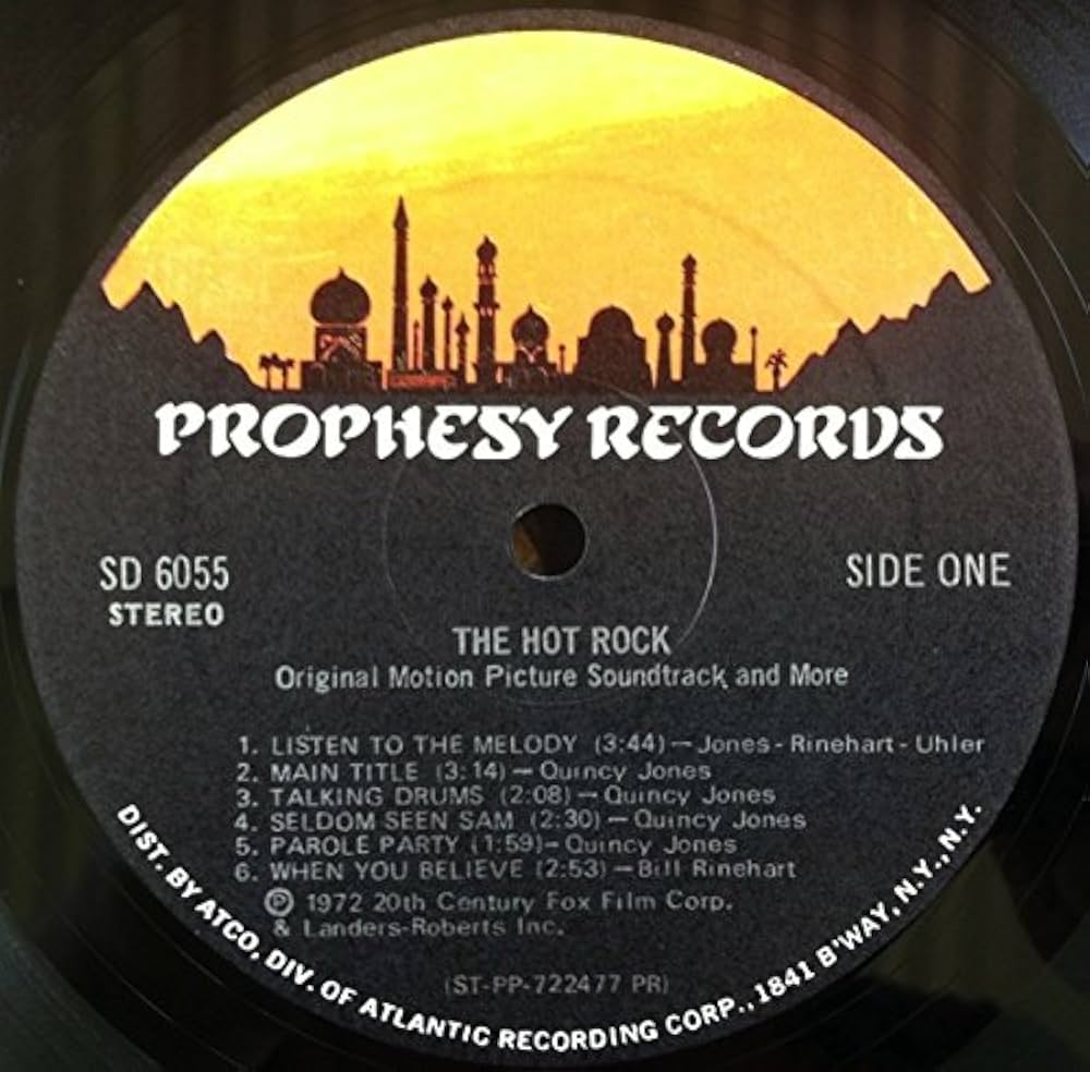 Amazon.com: The Hot Rock Original Soundtrack By Quincy Jones Album