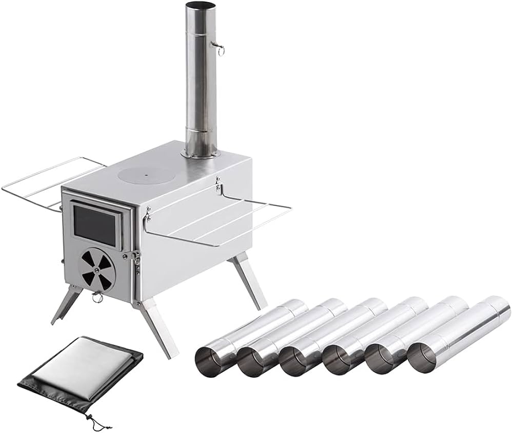 Amazon | TOMOUNT 薪ストーブ 断熱マット付き ウッドストーブ