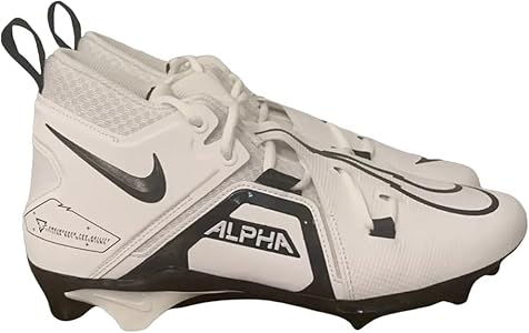 Amazon.com | Nike Alpha Menace Pro 3 Men's Football Cleats 'White