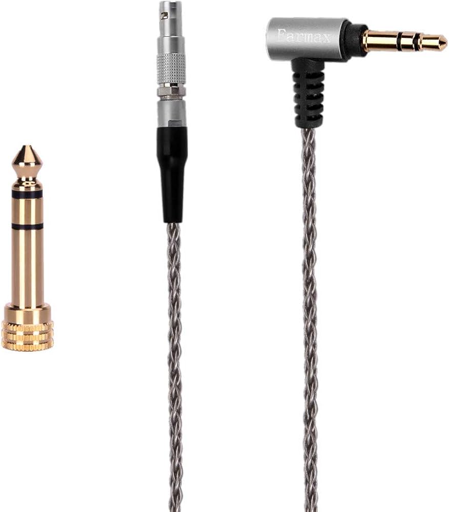 Amazon | 6N 高純度 単結晶銅 AKG K812 対応リケーブル 【3.5mm-6.35mm