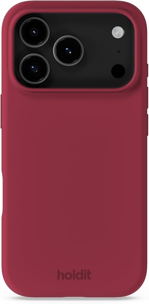 Amazon.co.jp: Holdit スマホケース (iPhone 17 Pro Max/ワインレッド
