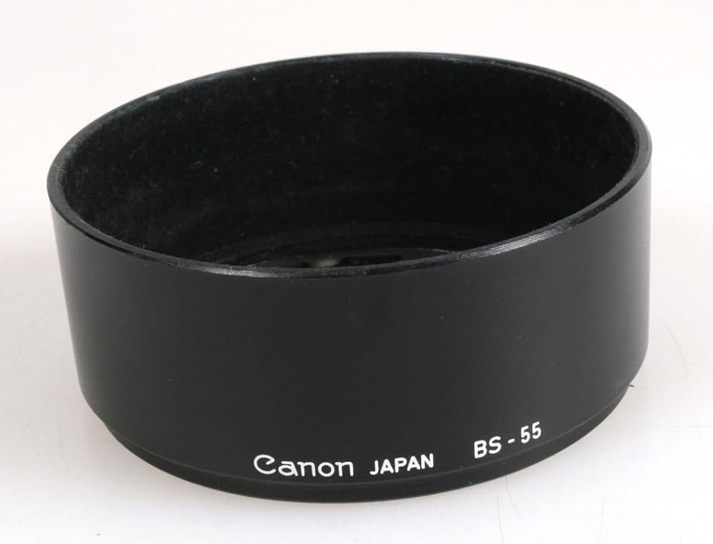 Amazon | CANON キャノンレンズフード BS-55 for 旧FD50mm F1.4・旧